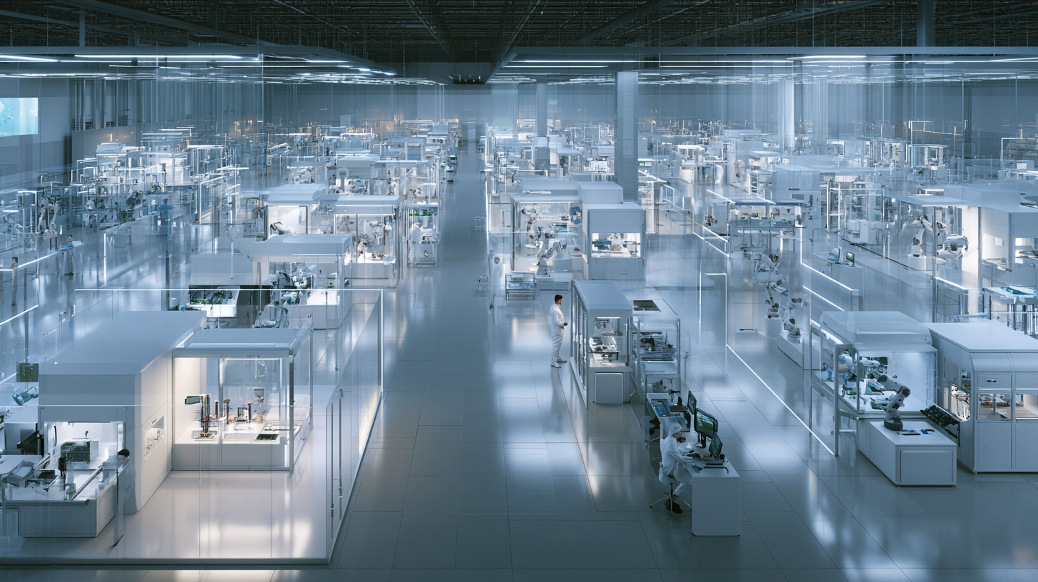 Process — facility visualization of advanced manufacturing
